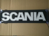 светодиодная табличка scania логотипы скания