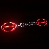 Светящийся логотип картина Hino