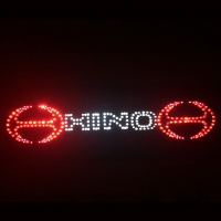 светящийся логотип картина hino спецзаказы