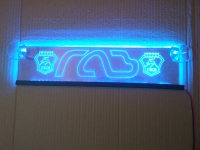 светящаяся табличка gaz 2d логотипы даф