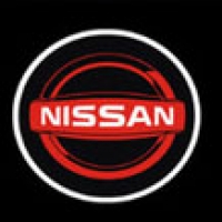 Беспроводная подсветка дверей с логотипом Nissan