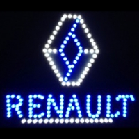 Картина логотип для грузовика RENAULT