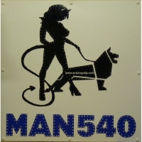 светящийся логотип для грузовика man 540 man
