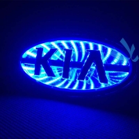 3D светящийся логотип KIA