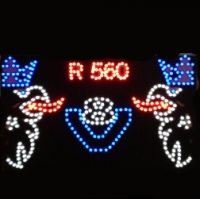 Светящийся логотип картина SCANIA R560