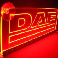 Светящаяся табличка DAF 2D
