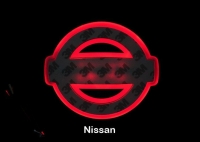 подсветка логотипа nissan sylphy подсветка логотипа
