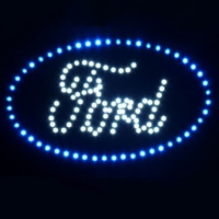 светящийся логотип для грузовика ford светодиодные картины на спалку