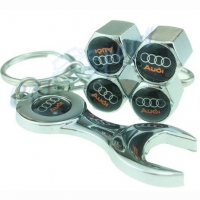 Колпачки на ниппель Audi с ключом