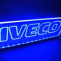 Светящаяся табличка Iveco 2D