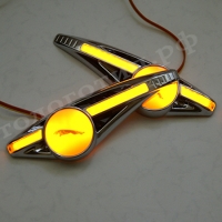Светодиодный поворотник с логотипом JAGUAR