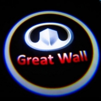 подсветка дверей с логотипом great wall 5w mini подсветка дверей mini 5w (врезная)
