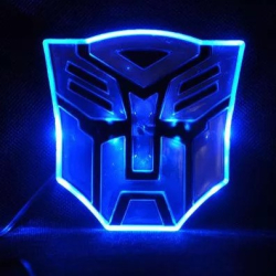 Светящийся логотип Autobot