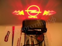 проектор заднего бампера opel проекция логотипа на бампер