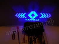 проектор заднего бампера renault проекция логотипа на бампер