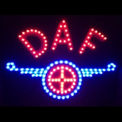 светящийся логотип daf логотипы даф