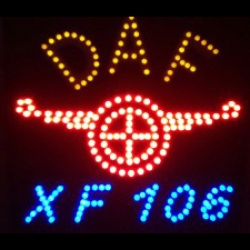 светящийся логотип daf xf 106 логотипы даф