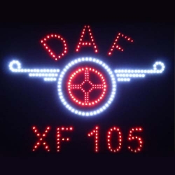 светящийся логотип daf xf105 логотипы даф