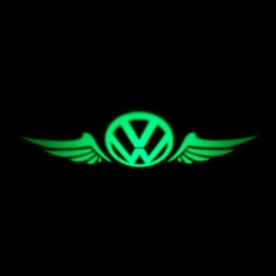 проектор заднего бампера volkswagen проекция логотипа на бампер