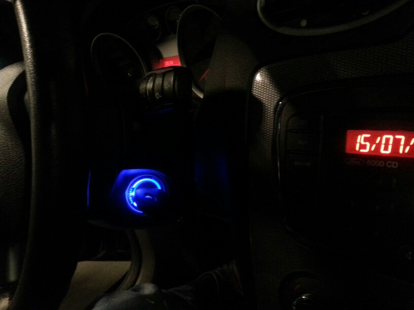 Подсветка замка зажигания автомобиля Ford Focus, MK, Kuga, Mondeo.