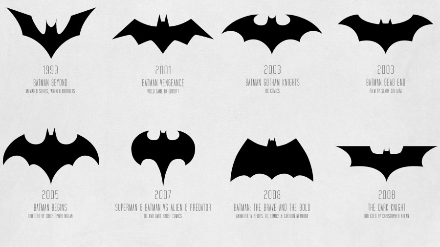 1671493 poster 1920 infographic the evolution of the batman logo from 1940 to today1