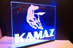 табличка светящаяся камаз логотипы камаз