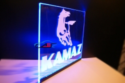 табличка светящаяся камаз логотипы камаз