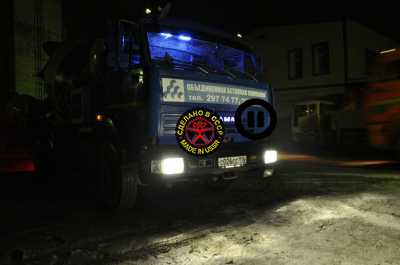 светящийся логотип kamaz 3d на капот логотипы камаз